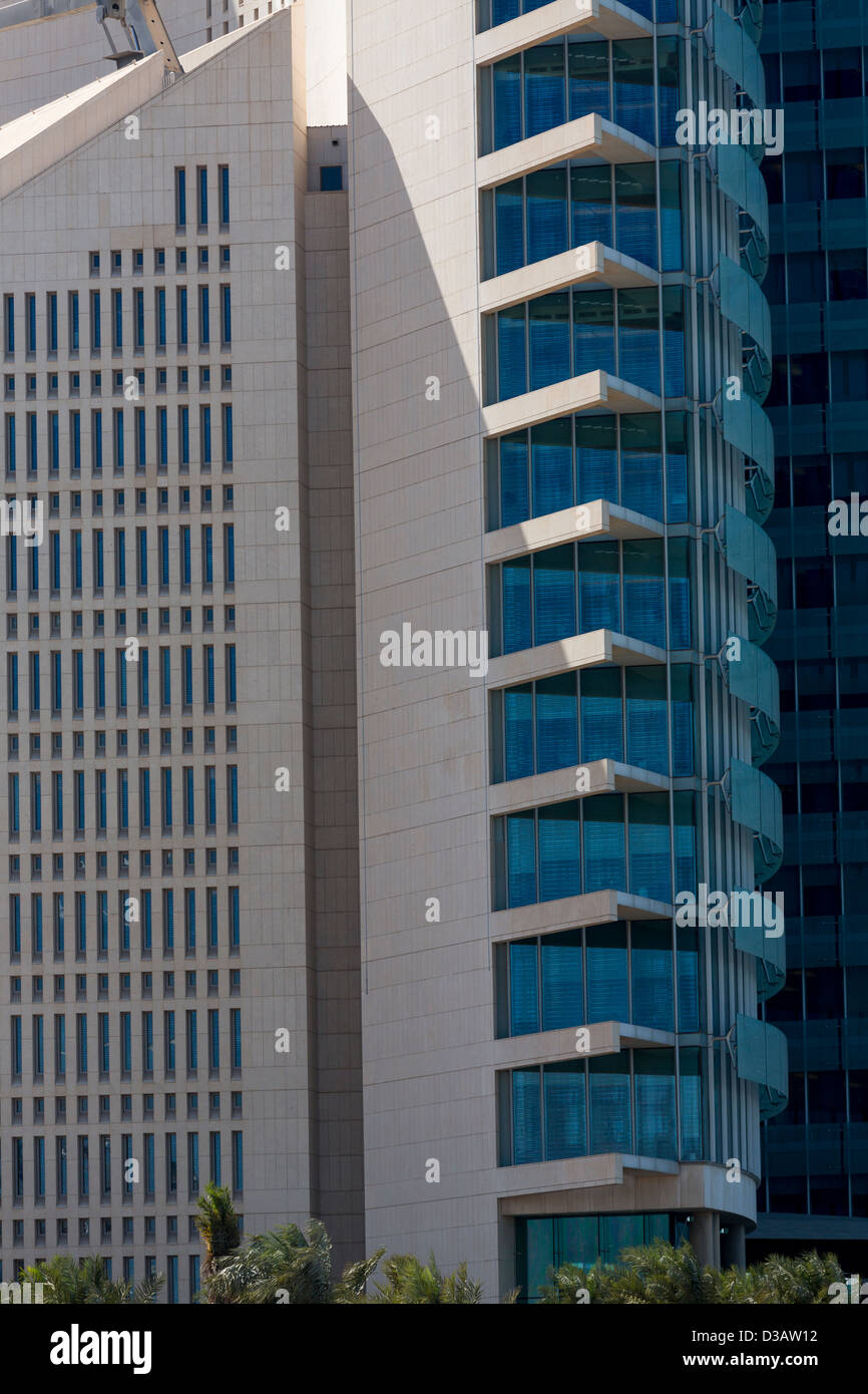 Ministerium für Öl und Kuwait Petroleum Corporation Hauptsitz, Kuwait-Stadt, Kuwait Stockfoto