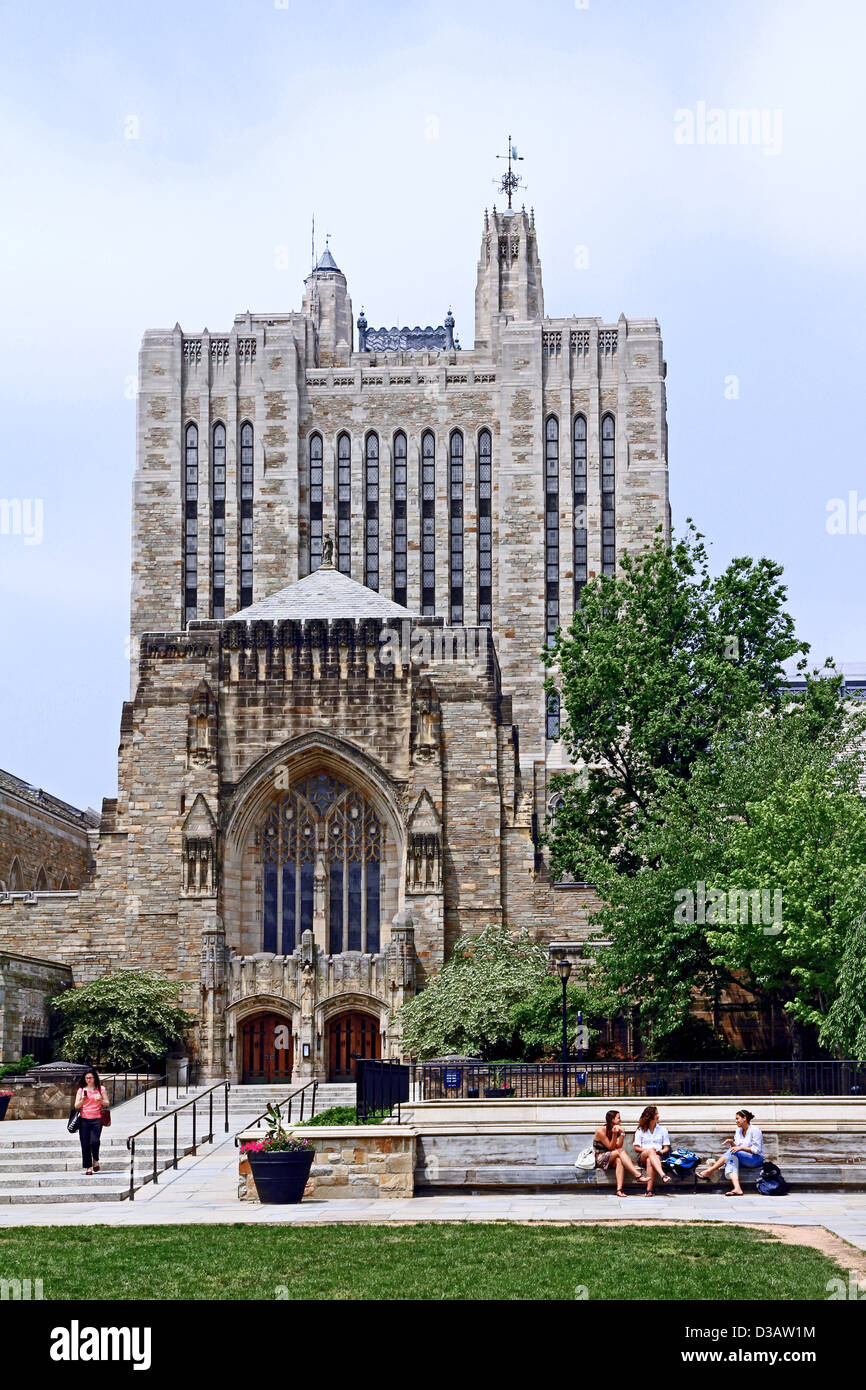 Yale University library Stockfoto