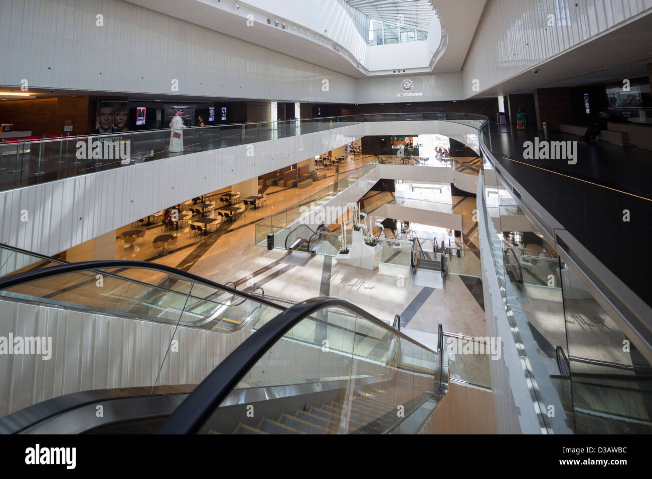 Al Hamra Mall, Al Hamra Tower, Kuwait-Stadt, Kuwait Stockfoto