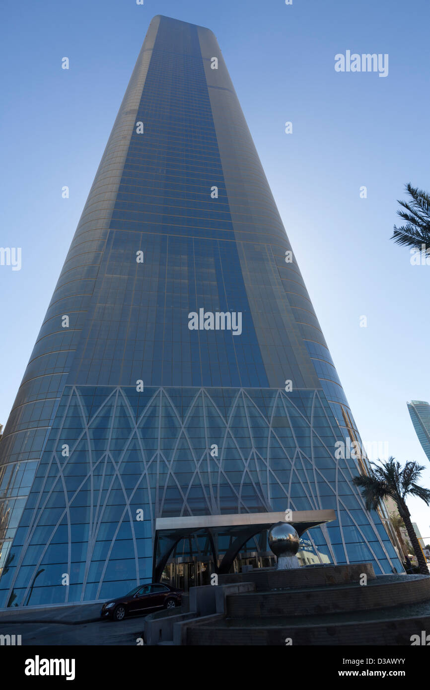 Al Hamra Tower, Kuwait-Stadt, Kuwait Stockfoto