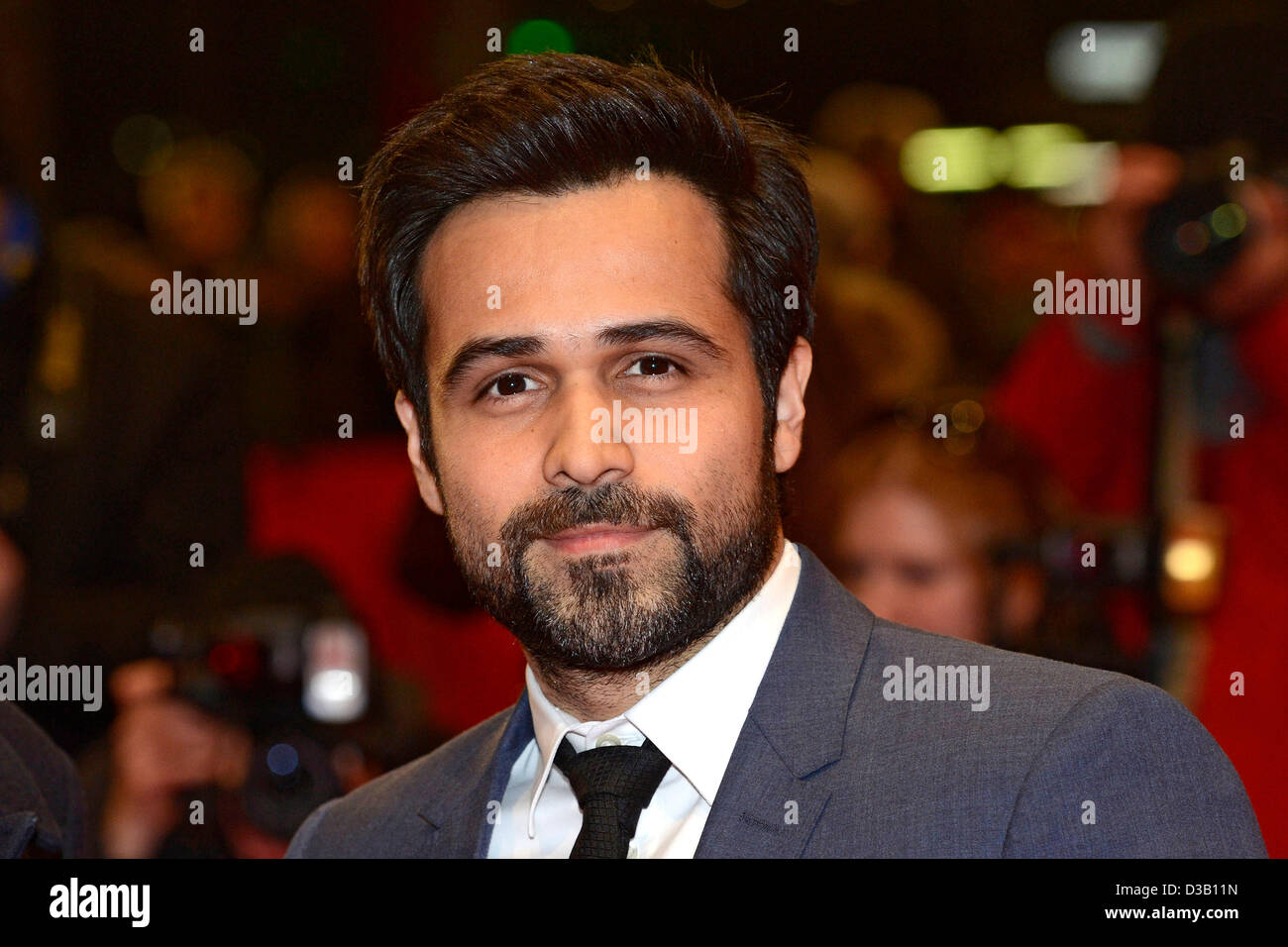 Berlin, Deutschland. 14. Februar 2013. Akteur Emraan Hashmi Teilnahme an der "Dark Blood" Premiere auf der 63. Internationalen Filmfestspiele Berlin / Berlinale. Bildnachweis: Dpa Picture Alliance / Alamy Live News Stockfoto