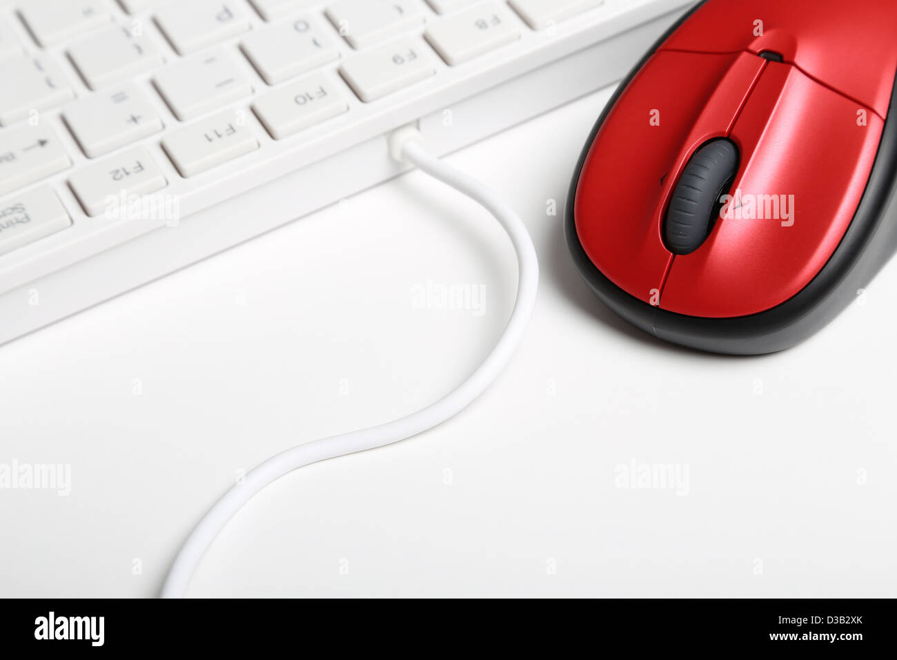 Maus und Tastatur Stockfoto