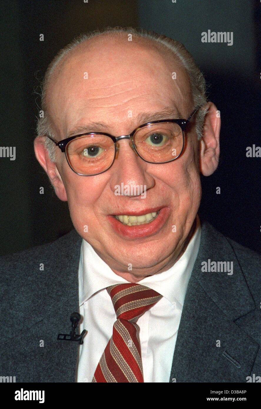 (DpaDateien) deutscher Schauspieler Horst Tappert (Derrick),