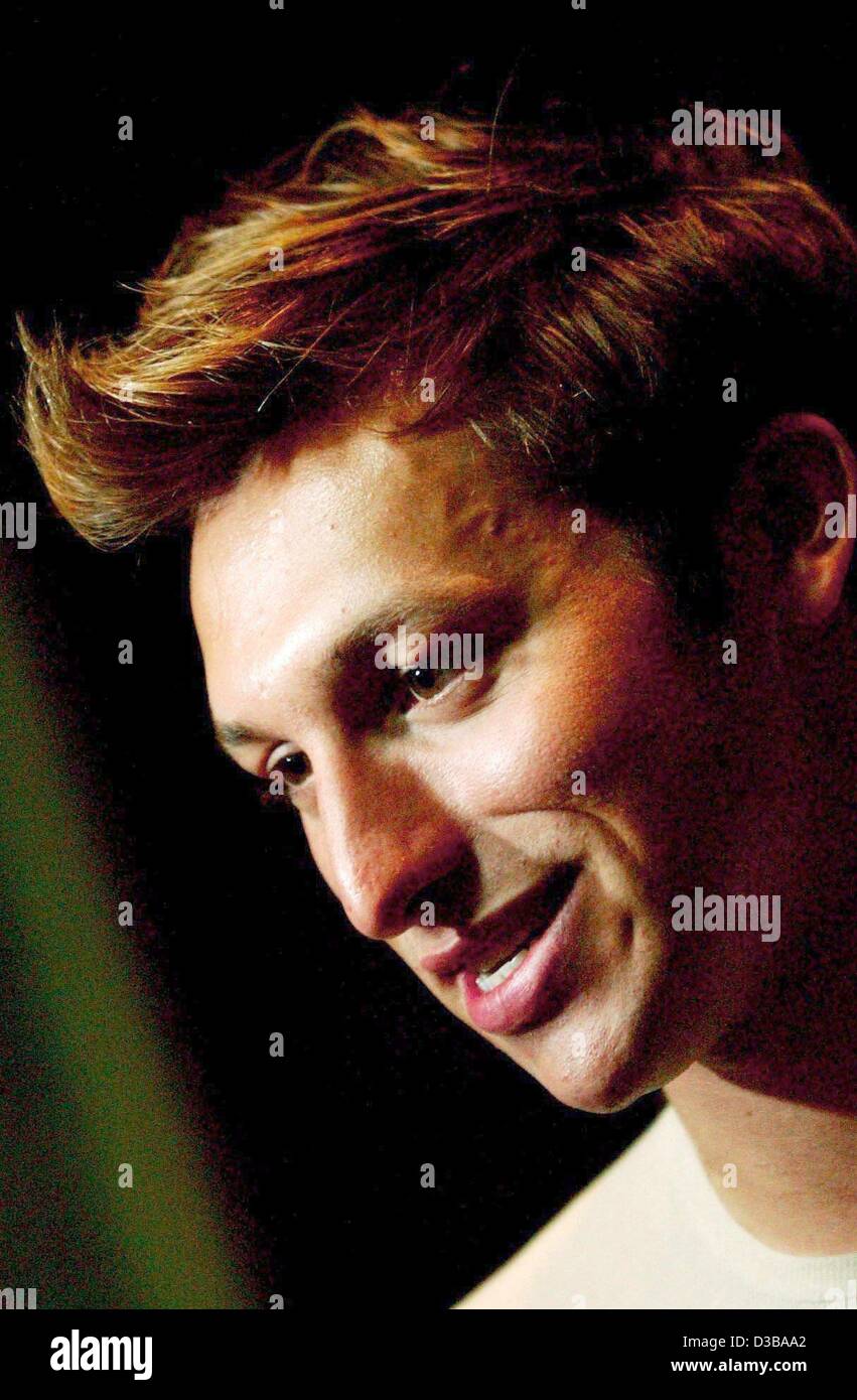 (Dpa) - australischer Schwimmer Ian Thorpe, 25. Oktober 2002 in Sydney, abgebildet. Stockfoto