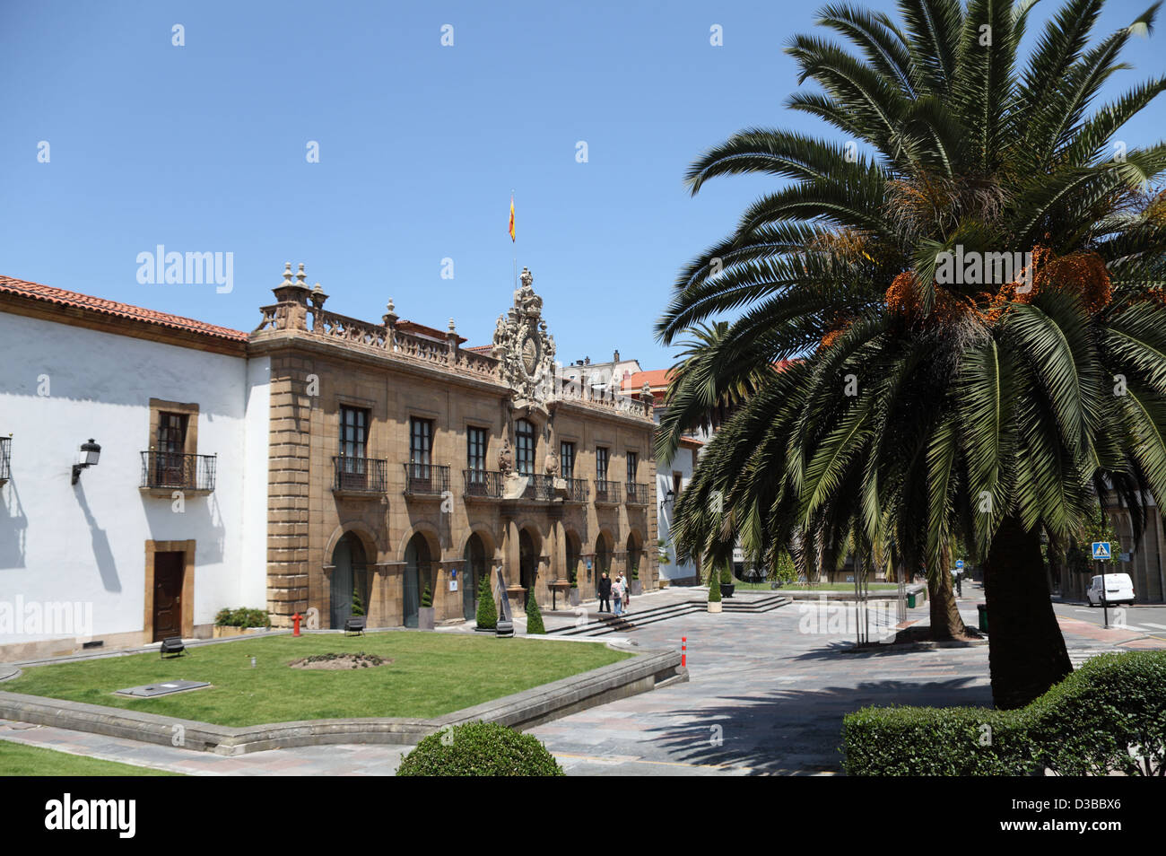 Das renommierte historische Hotel de la Reconquista Oviedo, Hauptstadt von Asturien, Spanien Stockfoto