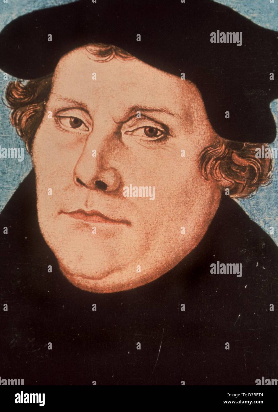 Dpa Dateien Reformator Martin Luther Gemalt Von Lucas Cranach