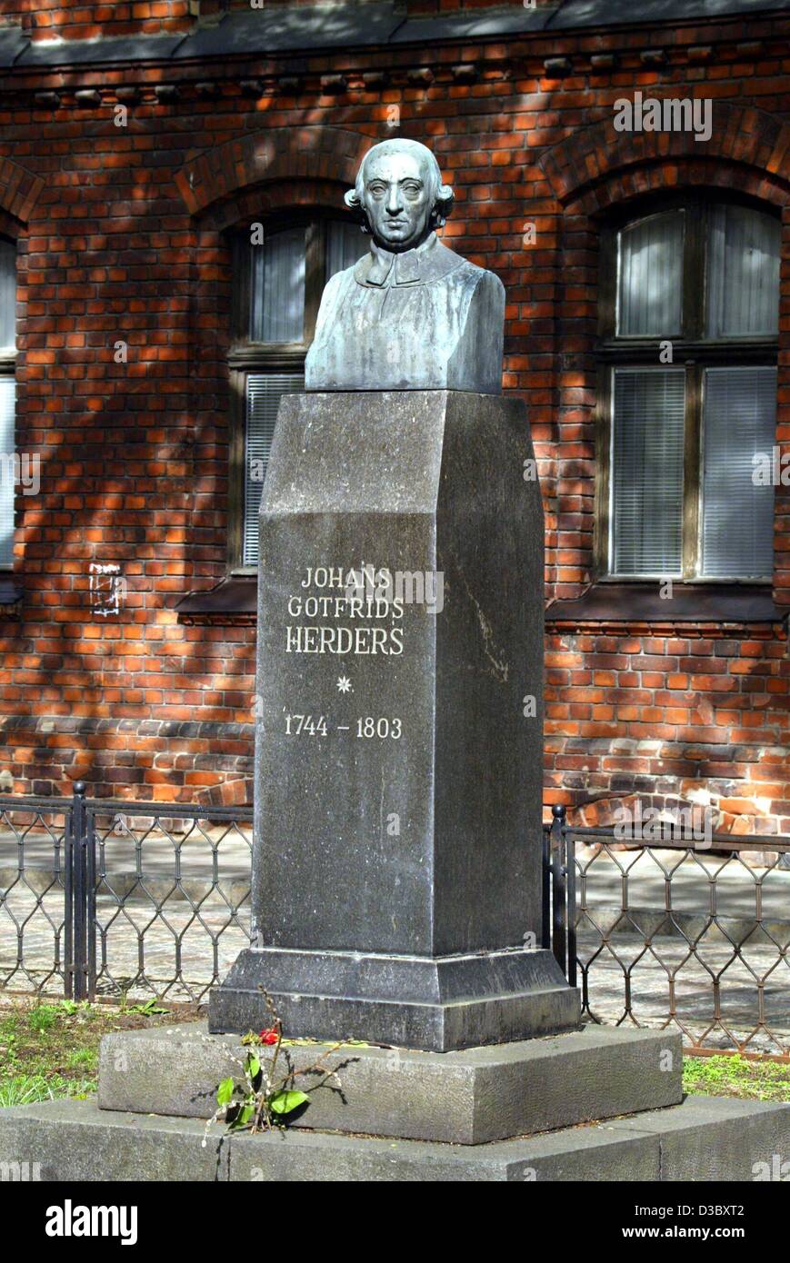 Johann gottfried von herder war ein deutscher philosoph Fotos und