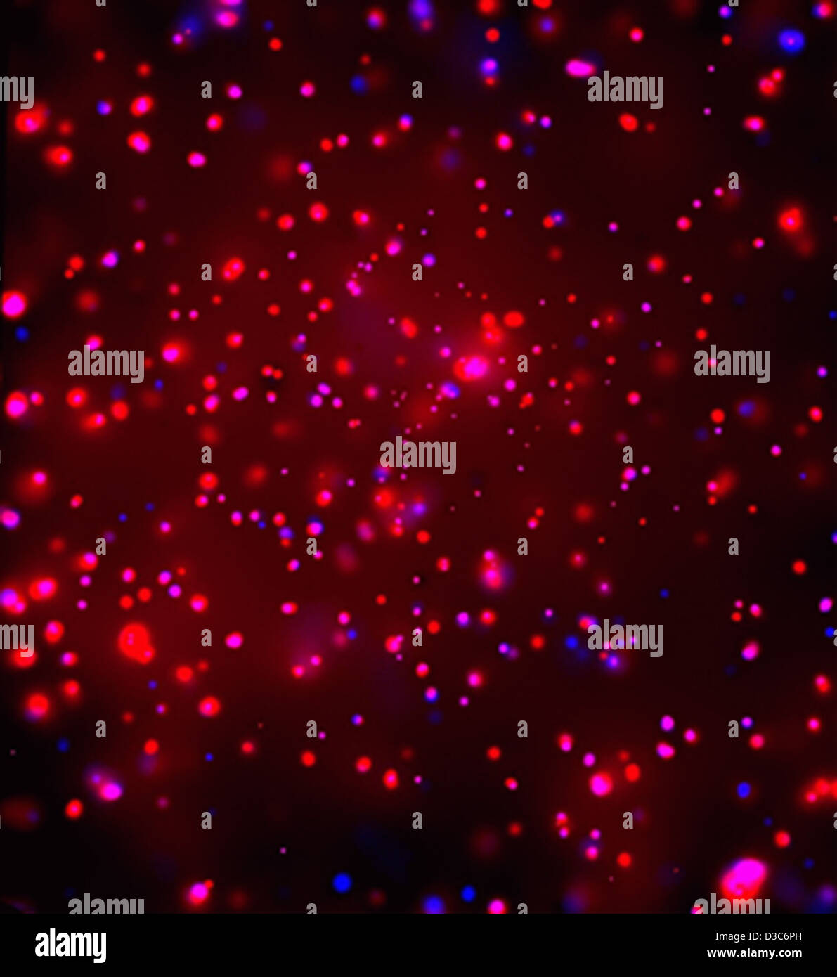 Rosettennebel: Röntgen- und Sternwinde (NASA, Chandra, 06.09.01) Stockfoto