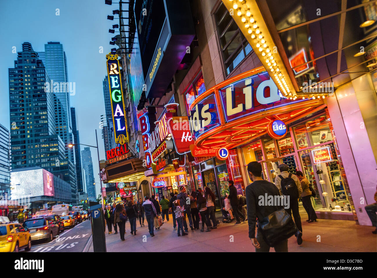 42nd Street, Manhattan, New York City Stockfoto