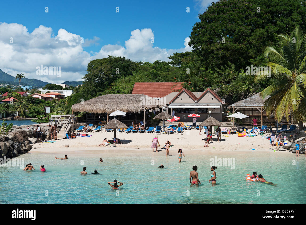 Insel Martinique, kleine Antillen, Karibisches Meer, Frankreich Stockfoto