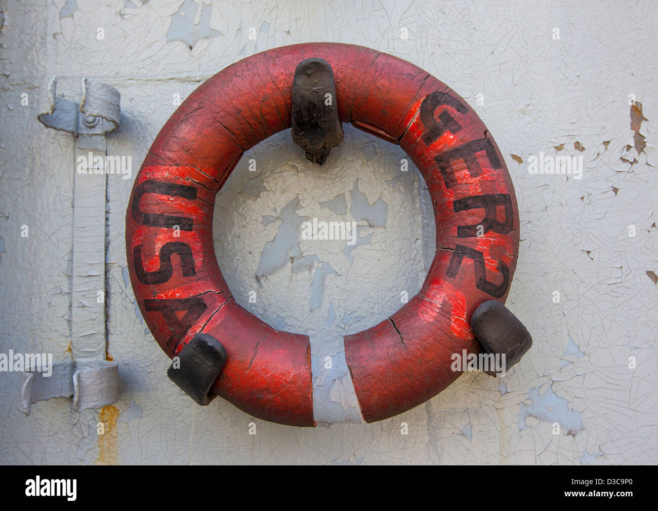 USS Pueblo Spion Boot, Pyongyang, Nordkorea Stockfoto