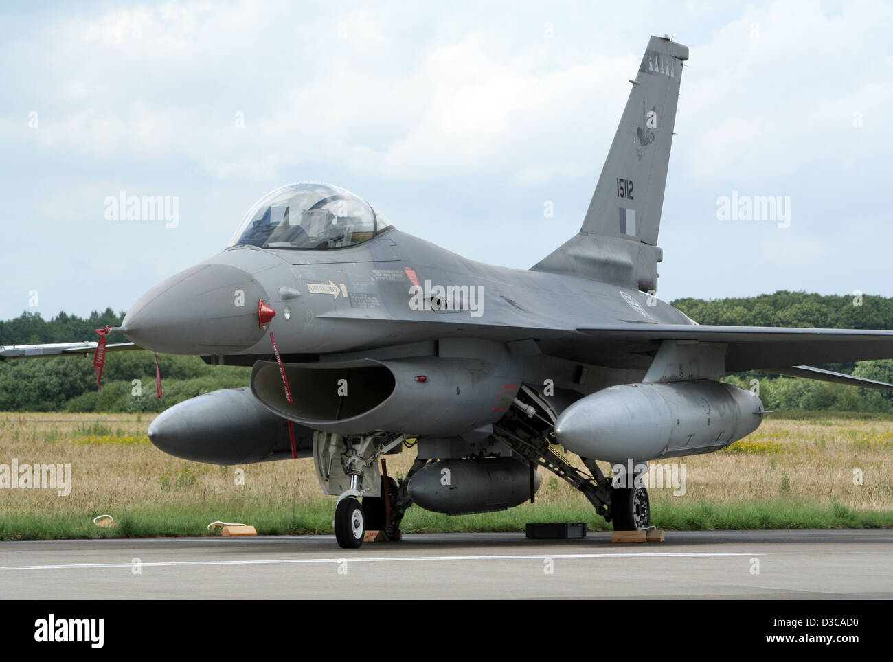 Portugiesische Luftwaffe f-16 Kampfjet Stockfoto