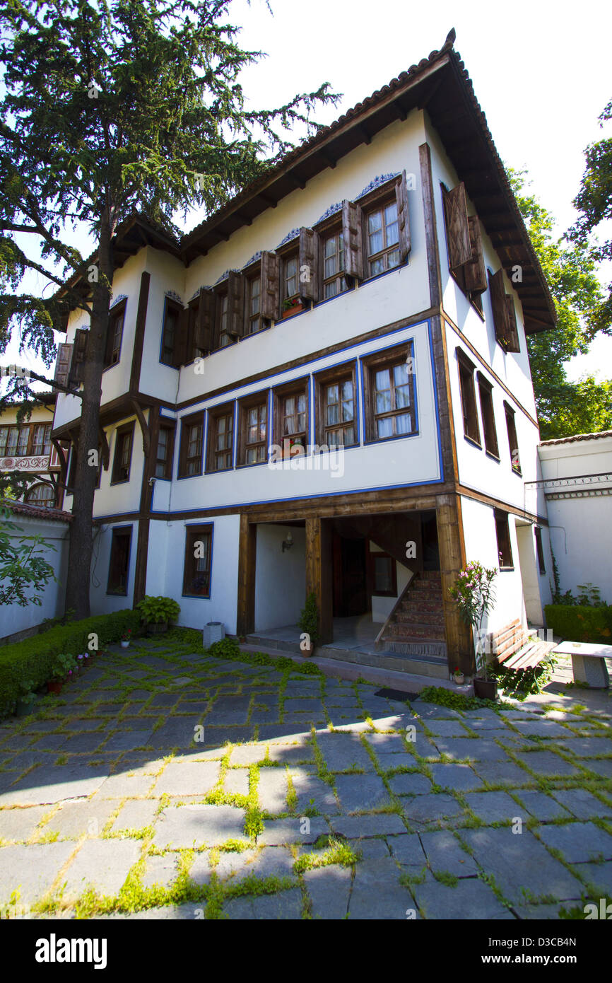 Bulgarien, Europa, Plovdiv, Altstadt, Haus des Hadschi Vlassaky Chohadziyata. Stockfoto