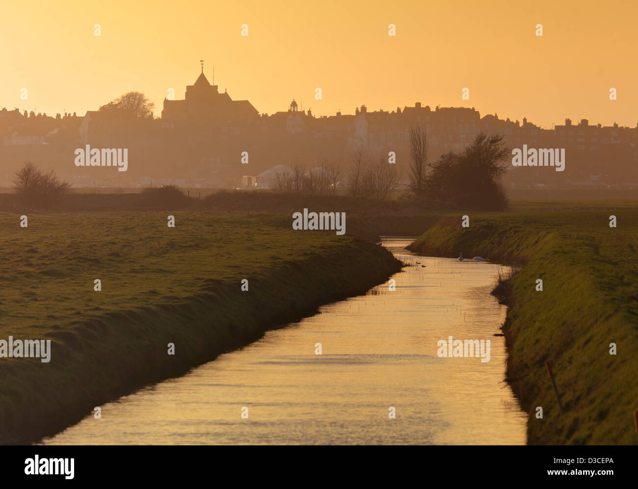 Rye East Sussex St. Marien Kirche Stockfoto