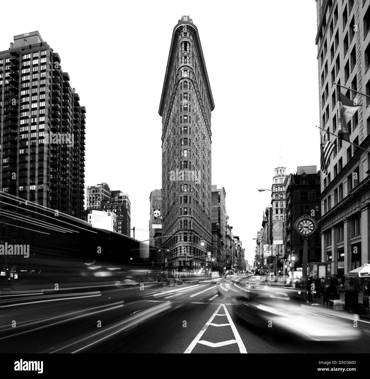 Flat Iron Building, New York, Usa Stockfoto