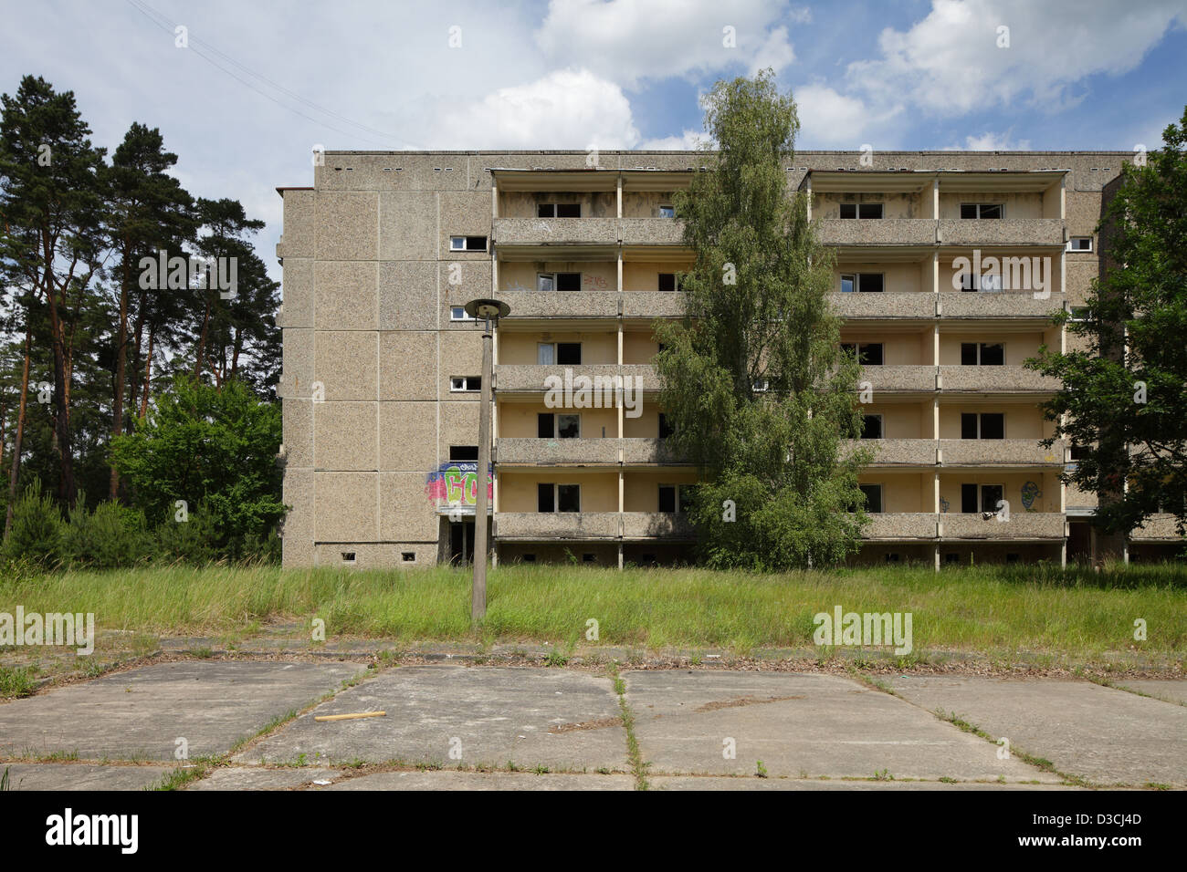 Gross Dölln, Deutschland, einen leeren Teller Stockfoto