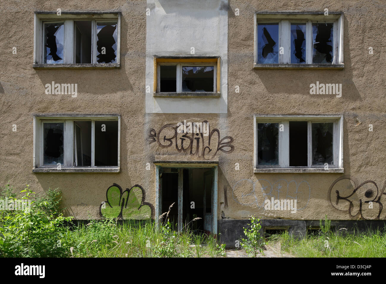 Gross Dölln, Deutschland, eine freie Wohngebäude Stockfoto