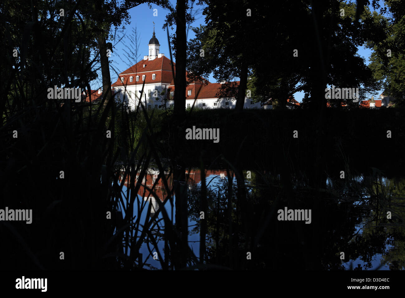 Neustadt / Dosse, Deutschland, der Heimat der Brandenburger Landgestüt Prinzipal und Landgestuets Stockfoto