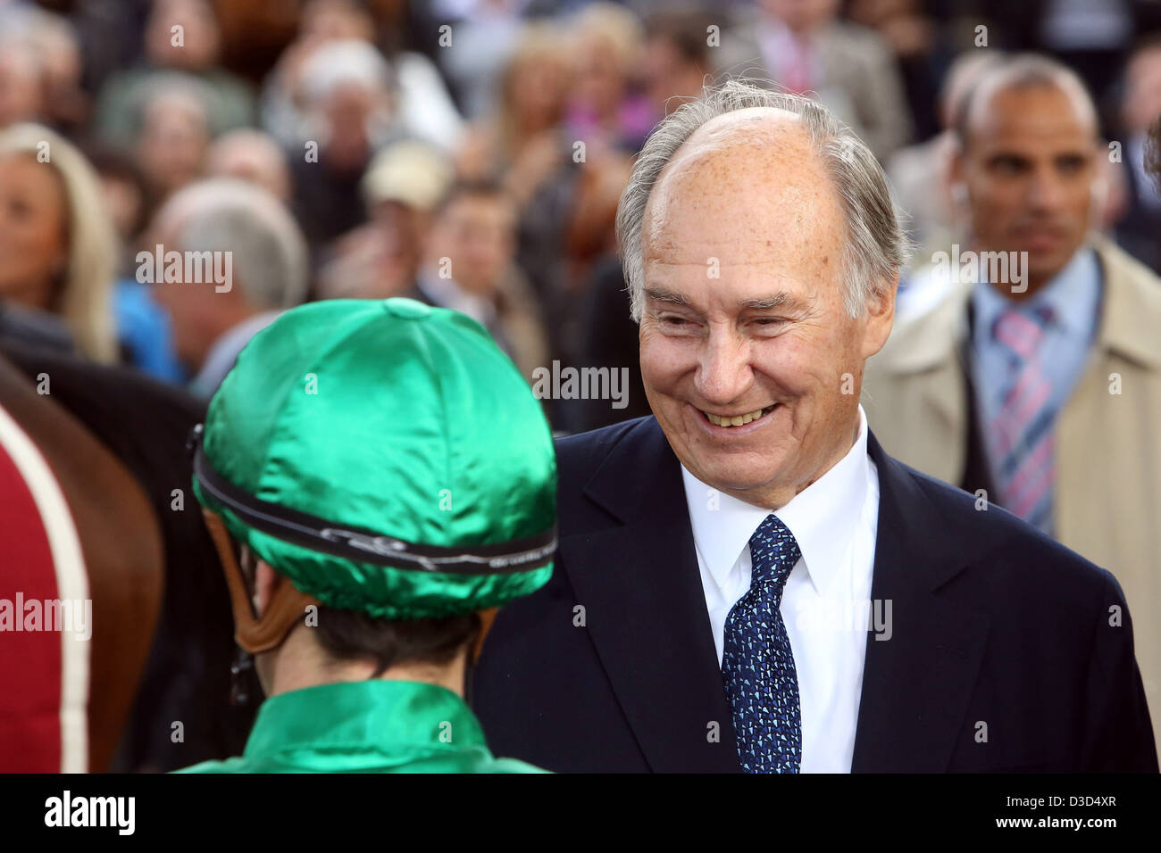 Paris, Frankreich, Karim Aga Khan, Führer der Ismailiten Stockfoto