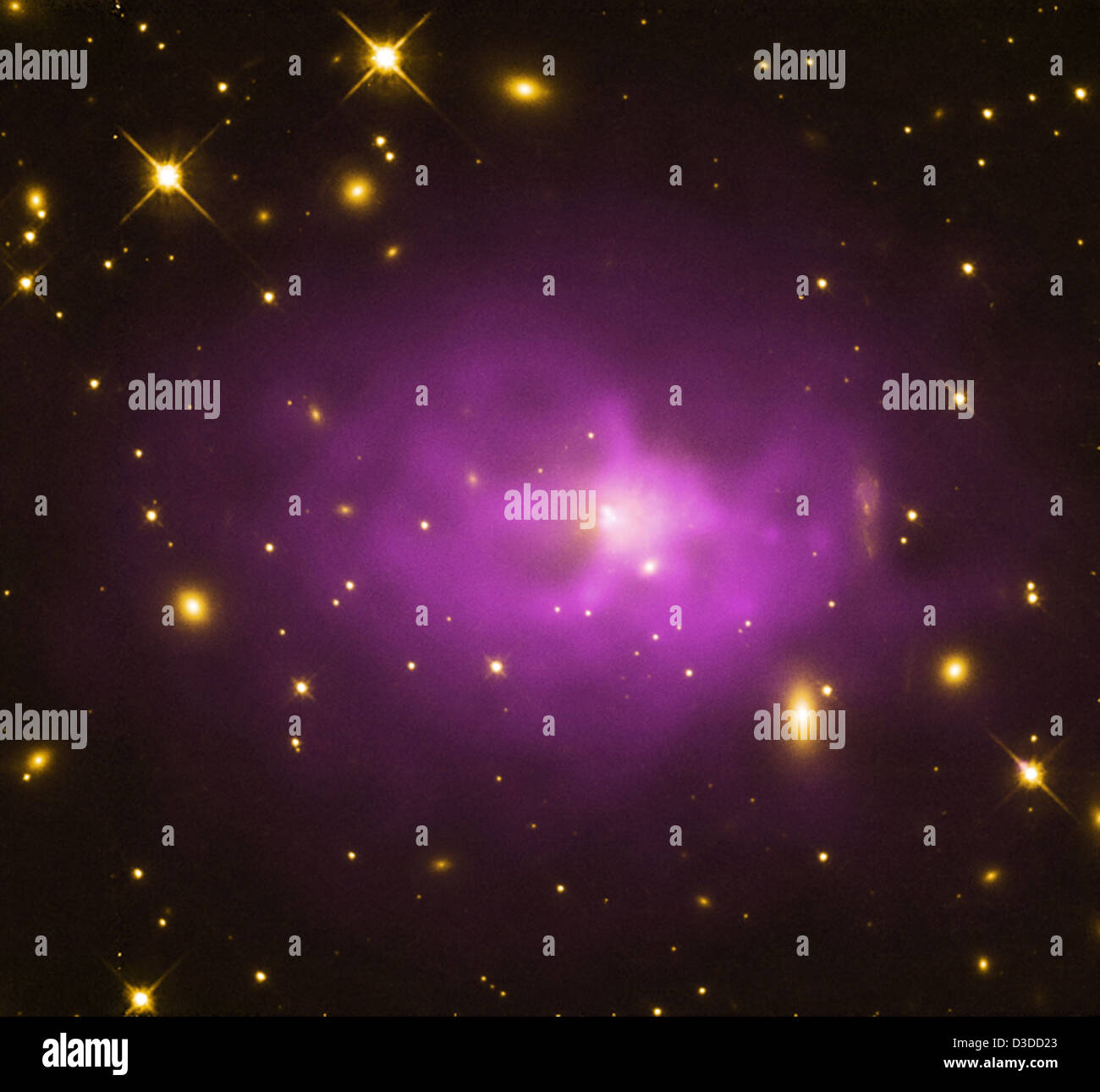 Ultramassive schwarze Löcher (NASA, Chandra, 18.12.12) Stockfoto