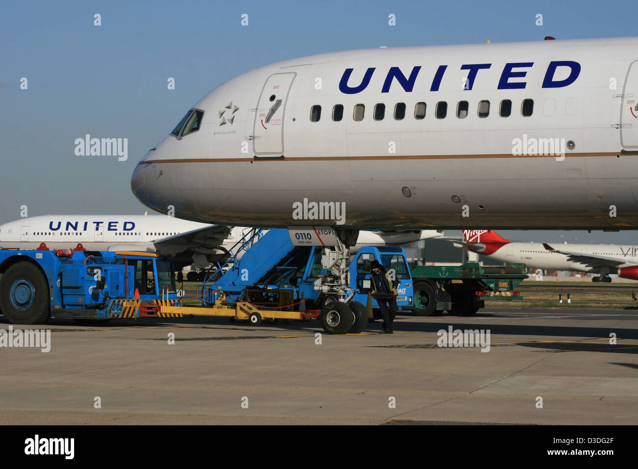 UNITED AIRLINES-USA Stockfoto