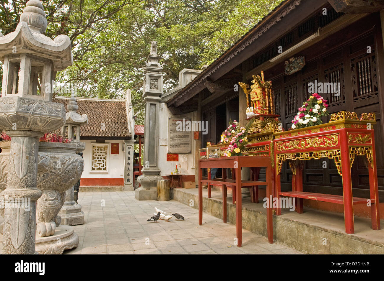 Eine Pagode in Nord-Vietnam Stockfoto