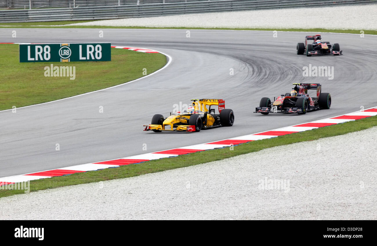 Grand Prix von Malaysia in Sepang F1 Stockfoto