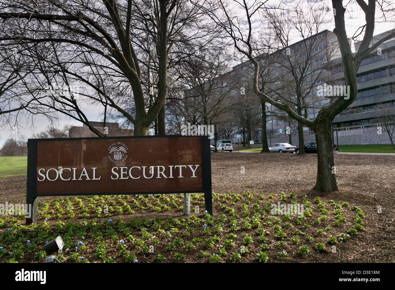 Social Security Administration Amtssitz, Woodlawn, Maryland, Baltimore County Stockfoto Social Security Administration Amtssitz, Woodlawn, Maryland, Baltimore County Stockfoto