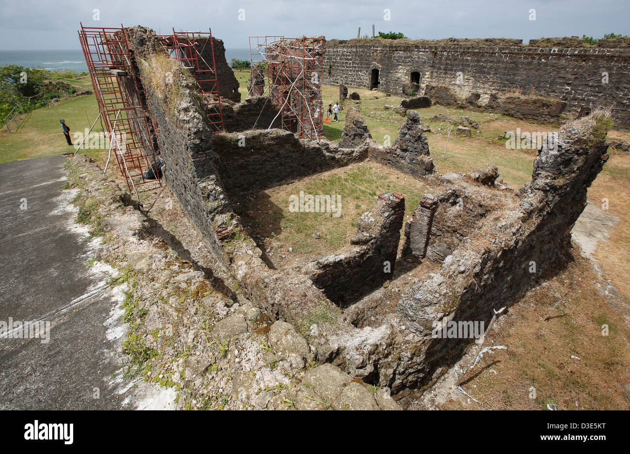 16. Jahrhundert Fuerte San Lorenzo, UNESCO-Weltkulturerbe, Panama Stockfoto