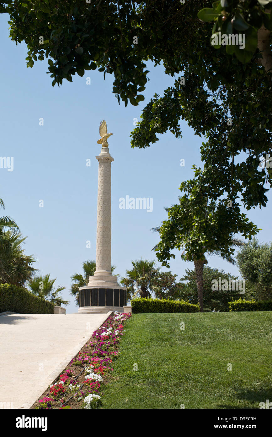 Das Malta-Denkmal Stockfoto