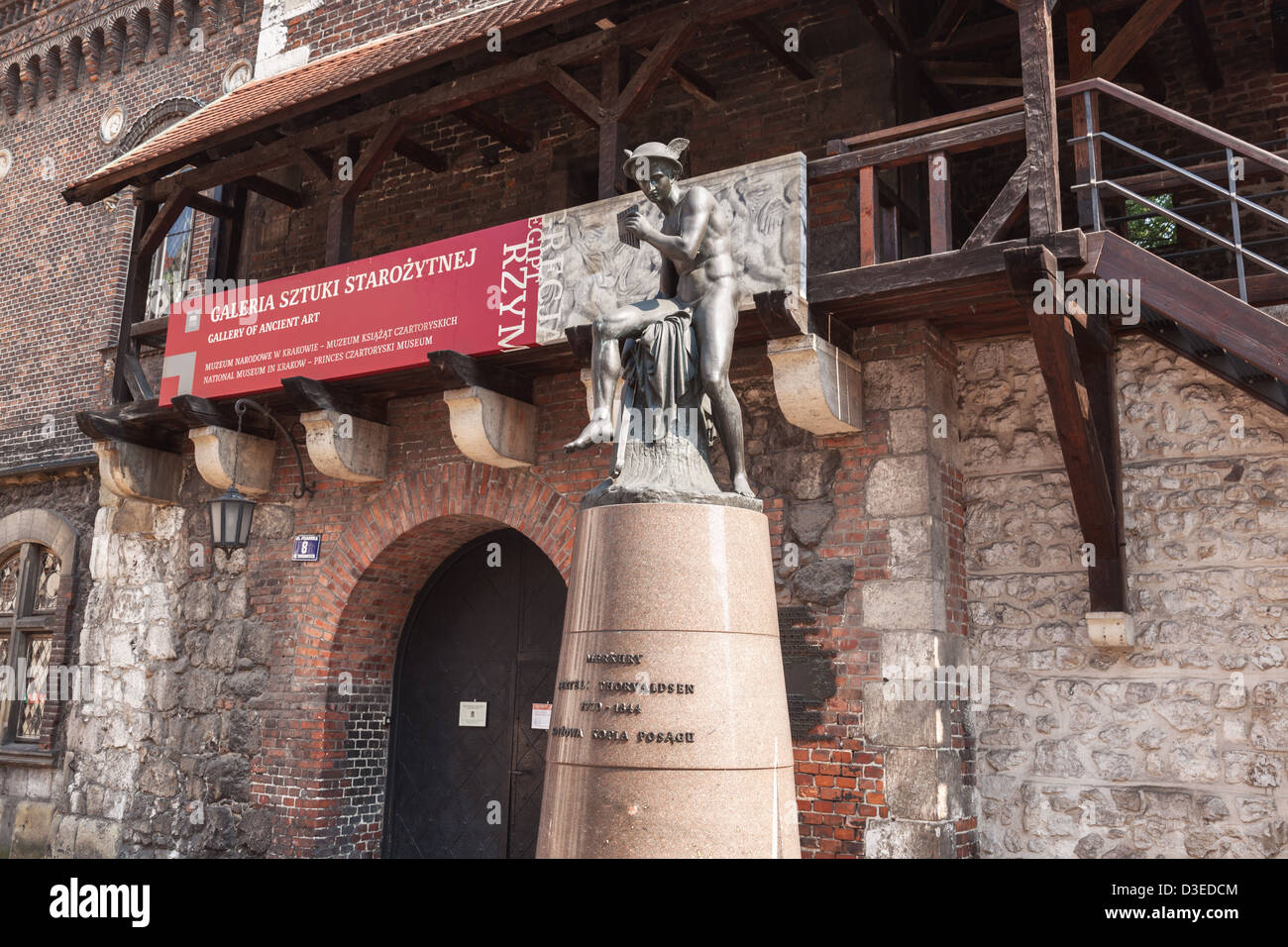 Galerie der antiken Kunst (Sztuki Starozytnej), Krakau, Polen Stockfoto