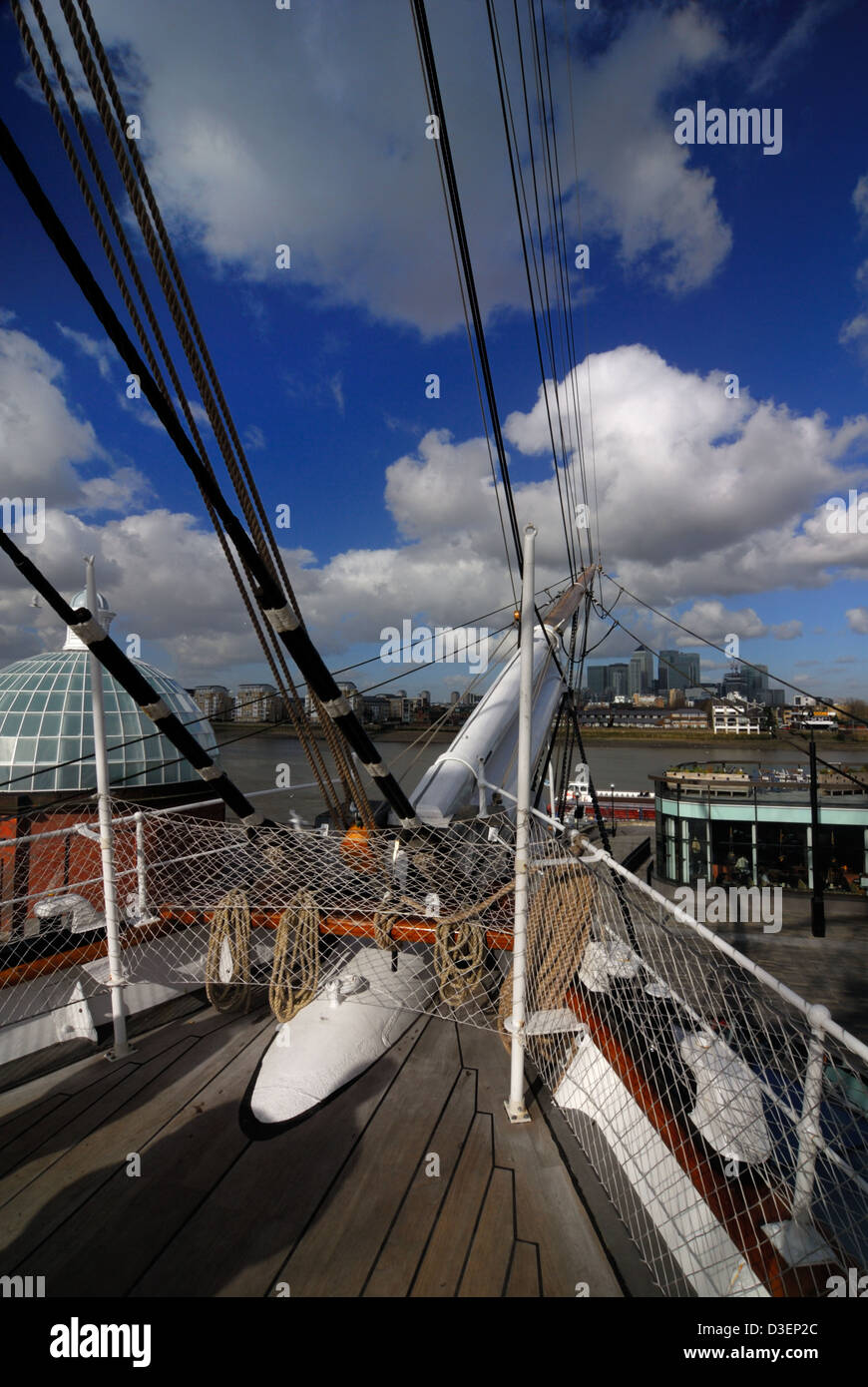 Cutty Sark in Greenwich, London Stockfoto