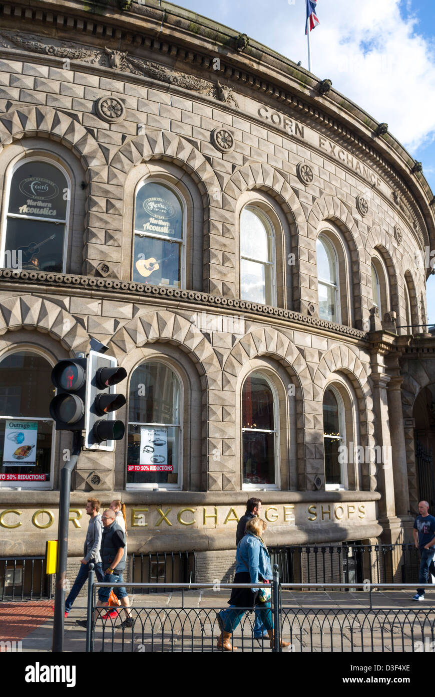 Corn Exchange Leeds England Stockfoto