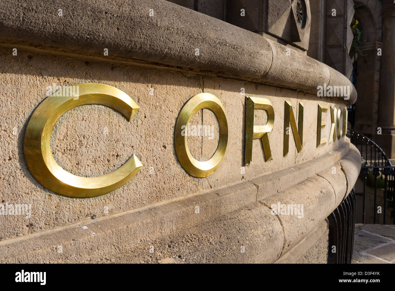 Corn Exchange Leeds England Stockfoto