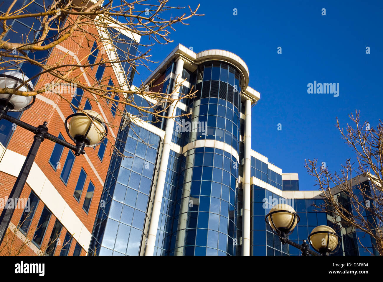 Moderne Büros, Salford Quays, Manchester Stockfoto