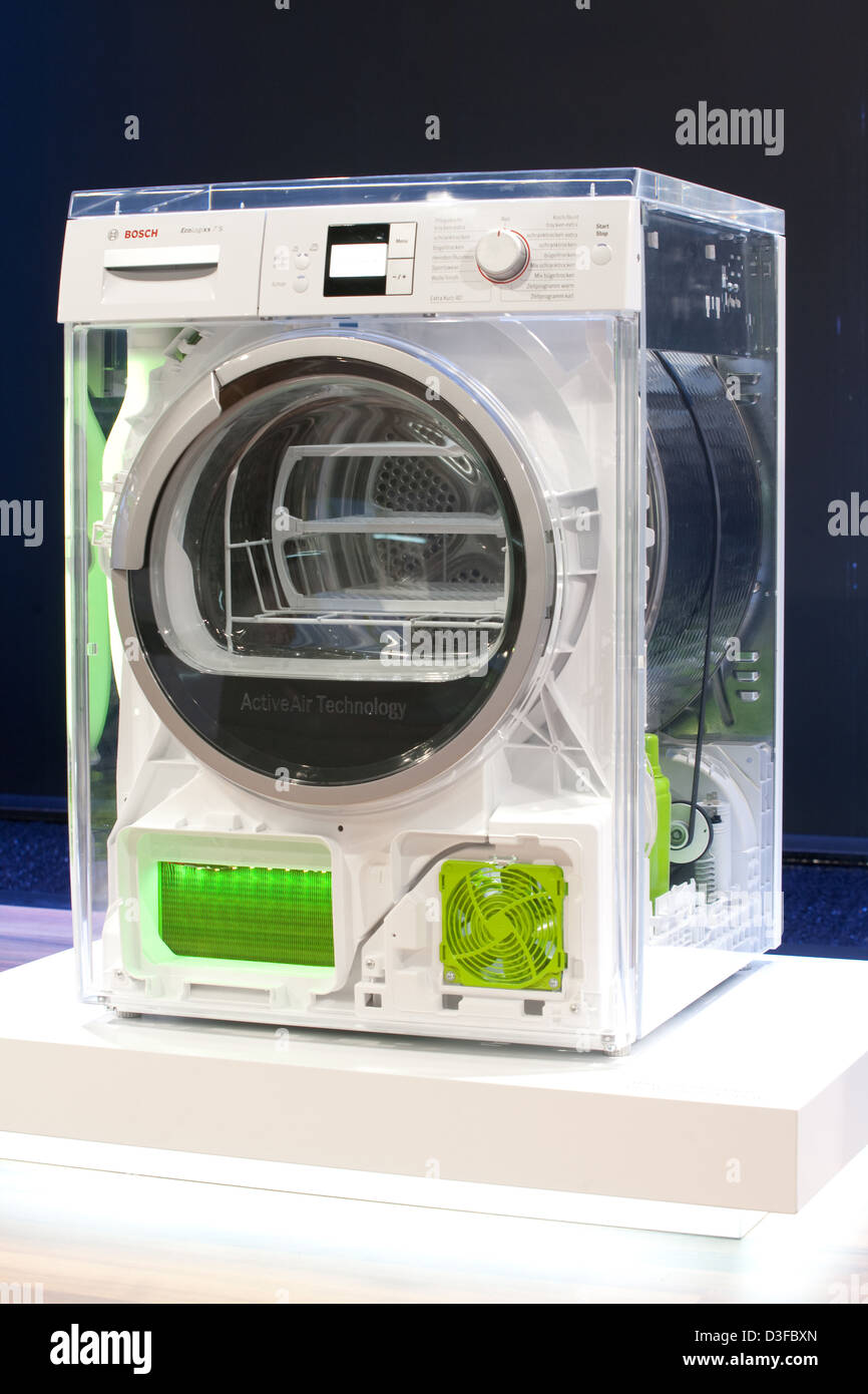 Berlin, Deutschland, Bosch Waschmaschine auf der IFA 2010 Stockfoto