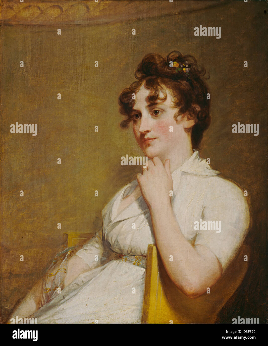 Gilbert Stuart, Eleanor Parke Custis Lewis (Mrs Lawrence Lewis), amerikanisch, 1755-1828, 1804, Öl auf Leinwand Stockfoto