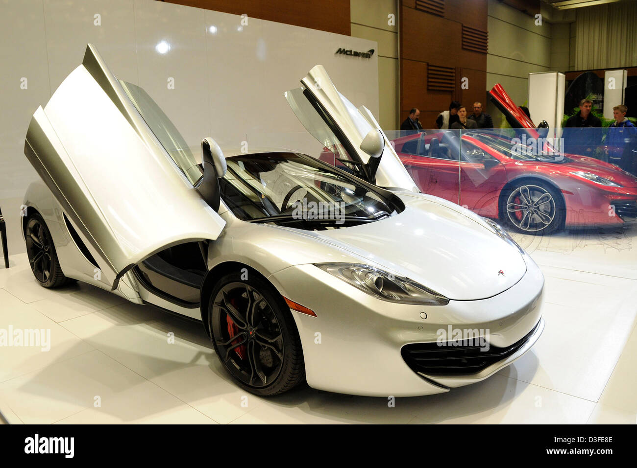 18. Februar 2013. Toronto, Kanada. Familientag auf der 2013 Canadian International Autoshow.  Im Bild, McLaren P1.   (DCP/N8N) Stockfoto