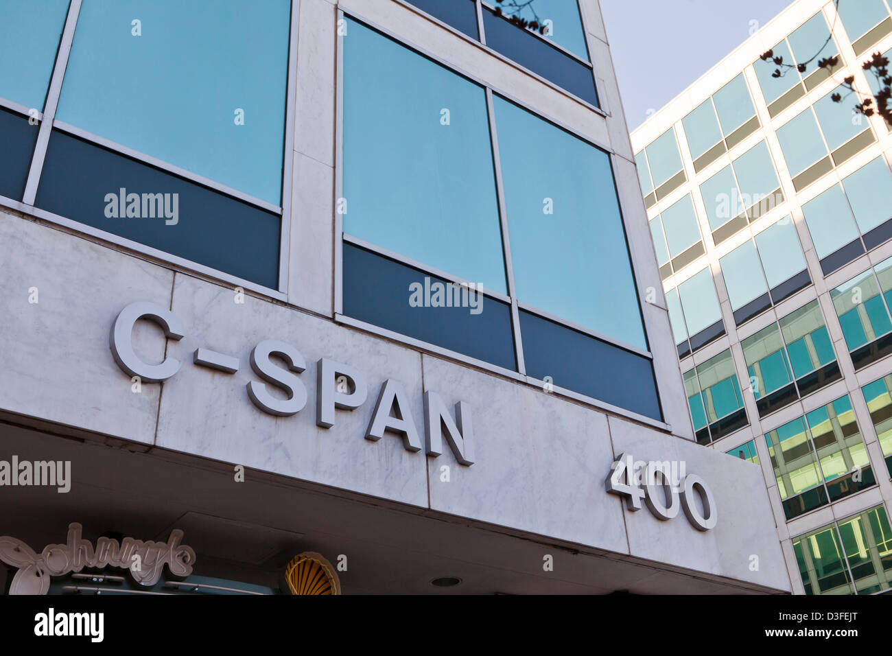 C-SPAN News Gebäude - Washington, DC Stockfoto