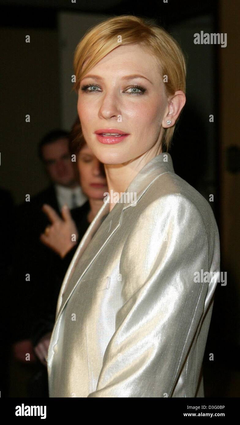 Dpa) - Schauspielerin Cate Blanchett ("der Herr der Ringe: die zwei Türme),  einer der Moderatoren der DGA
