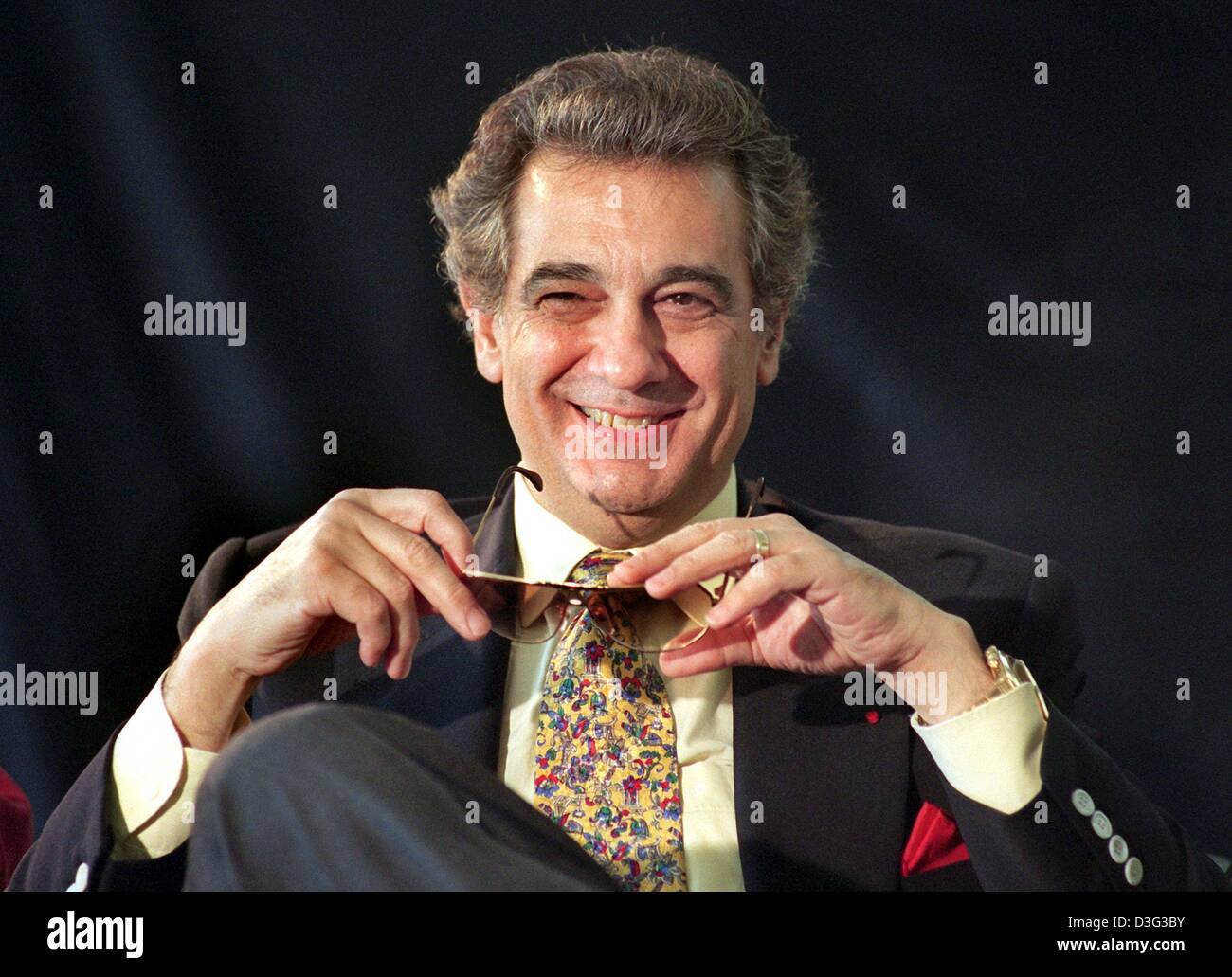 Placido domingo with family Fotos und Bildmaterial in hoher Auflösung