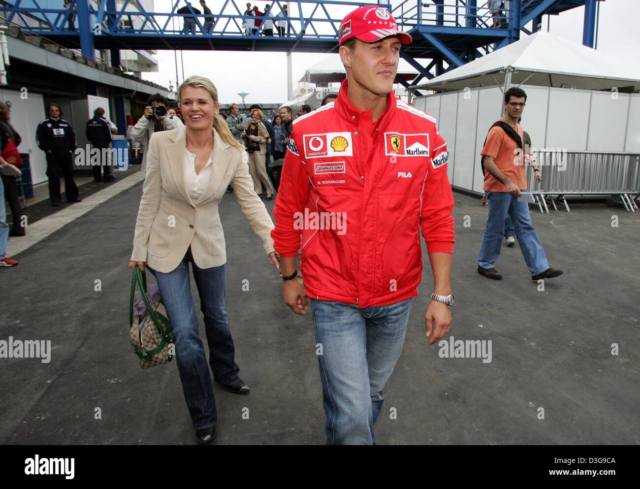 Michael schumacher wife corinna schumacher -Fotos und -Bildmaterial in