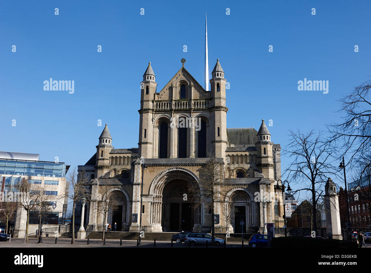 St. Annes Belfast Cathedral Belfast Nordirland Vereinigtes Königreich Stockfoto