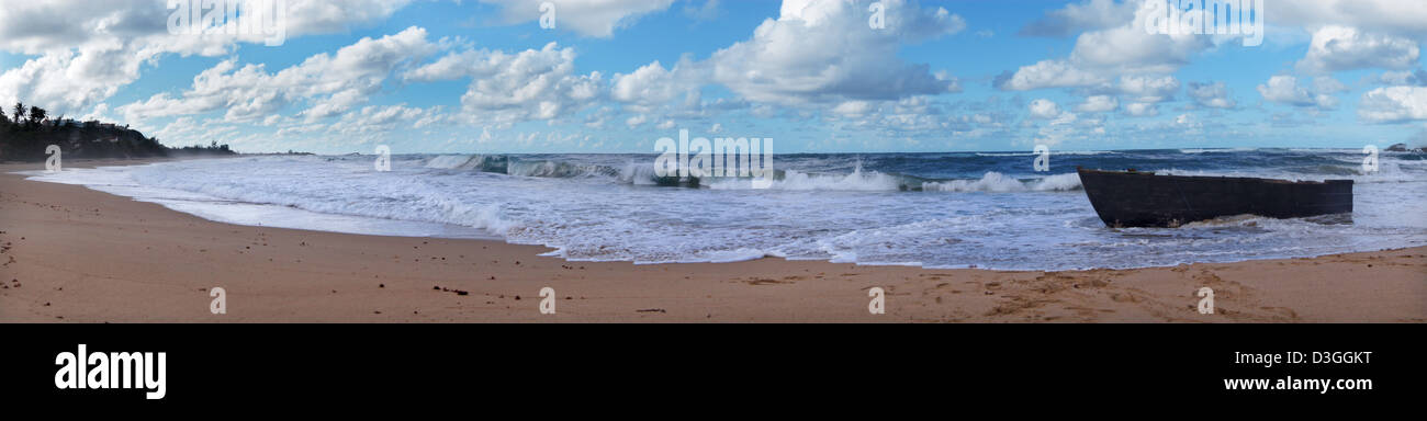 Strand von Puerto Rico Stockfoto