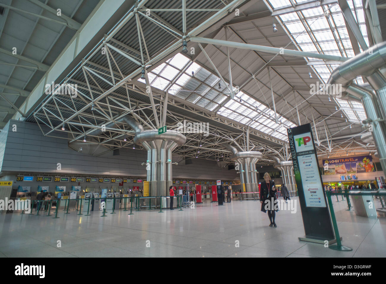 Flughafen Lissabon Zum Hotel Travel Park www.alamy.de