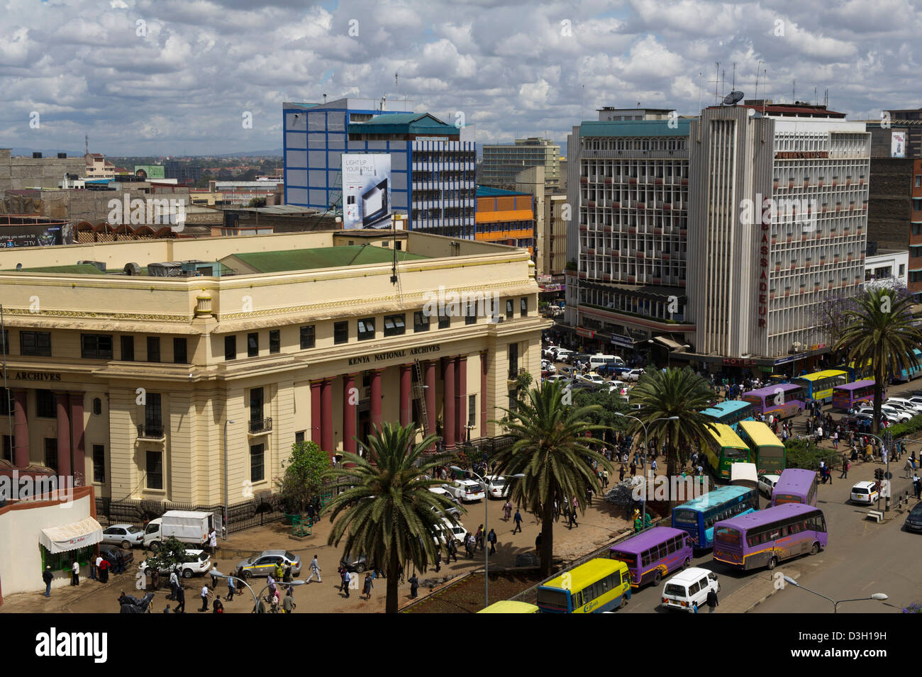 National Archives Kenia in Nairobi, Kenia Stockfoto