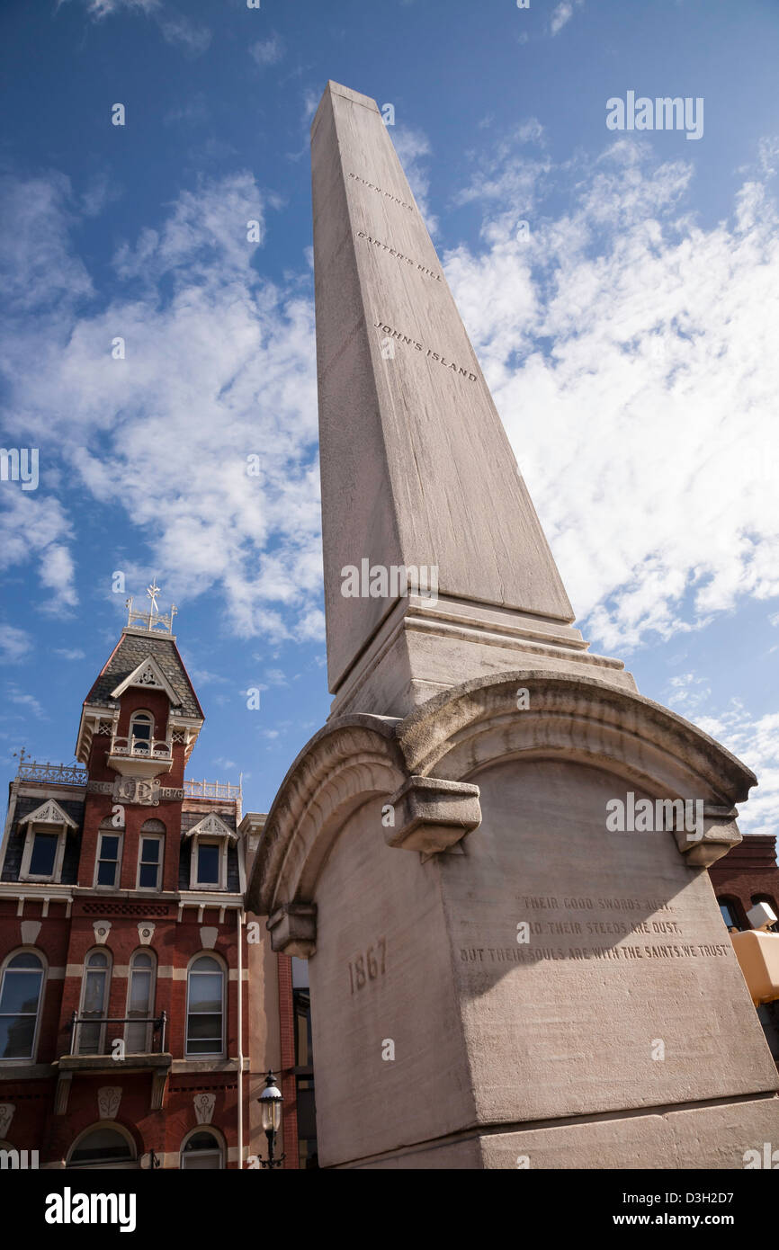 104. Regiment zivile Kriegsdenkmal, Doylestown, PA Stockfoto