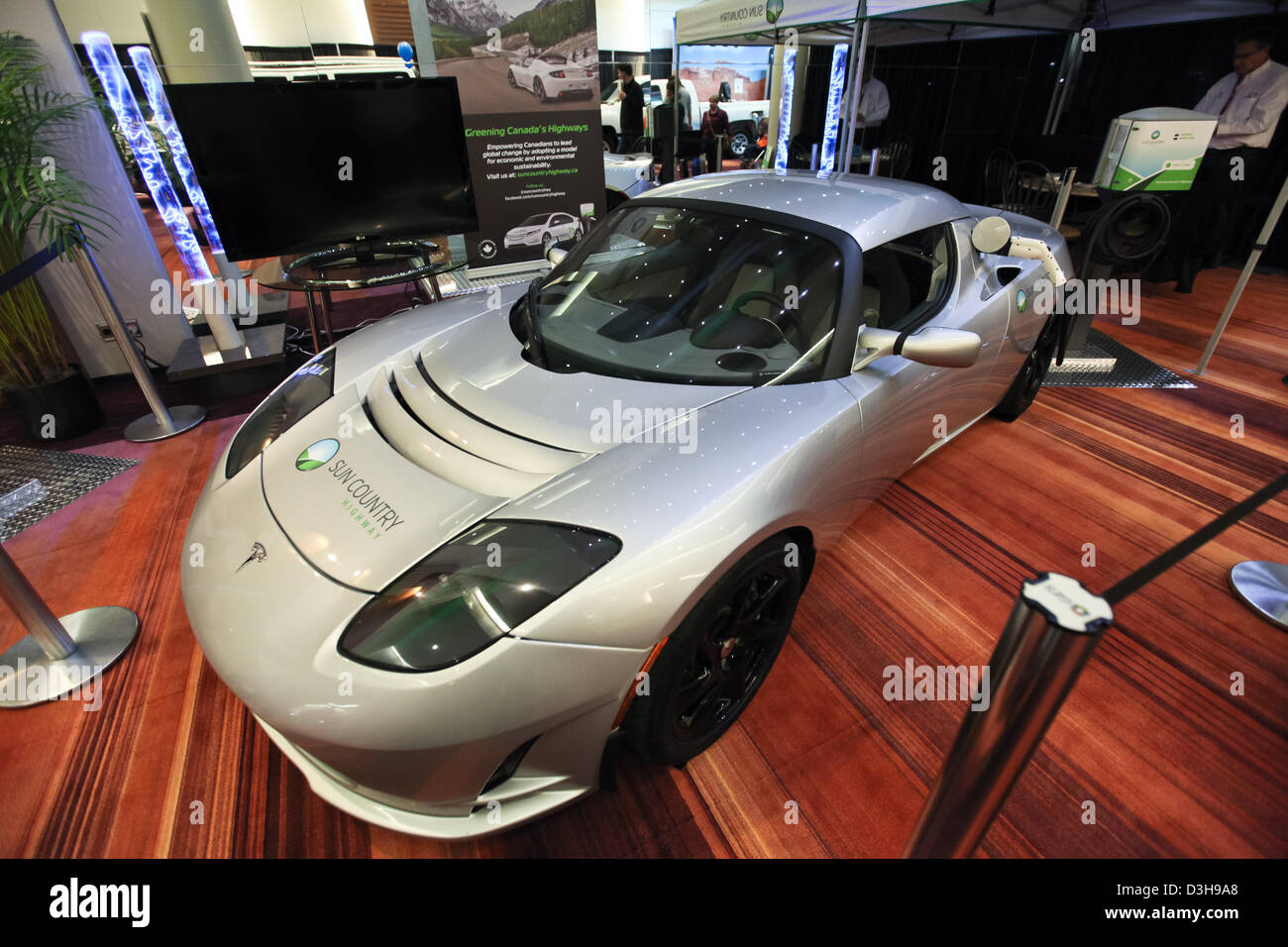 Lotus Evora-Hybrid-Konzept Stockfoto