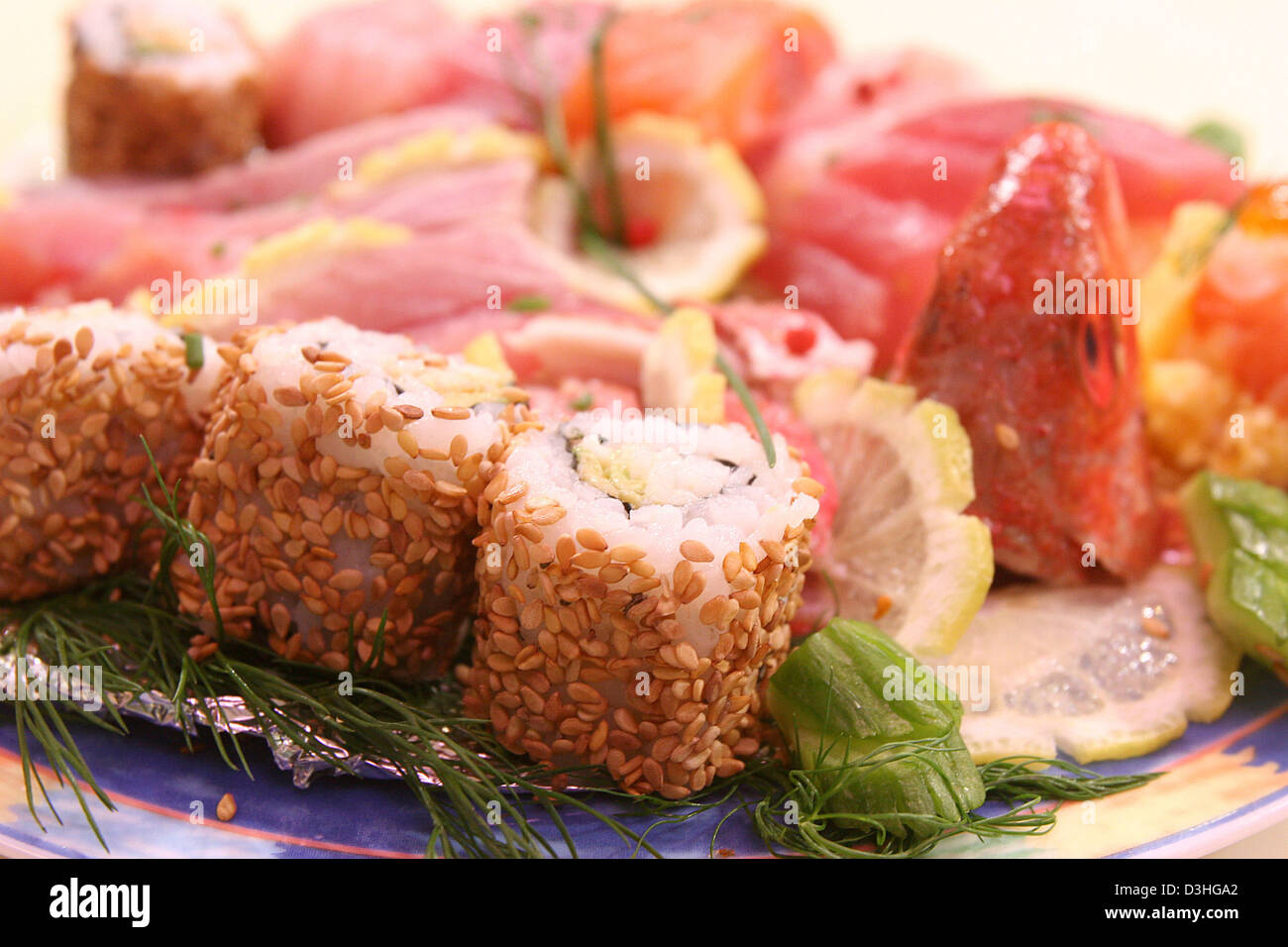 SUSHI Stockfoto