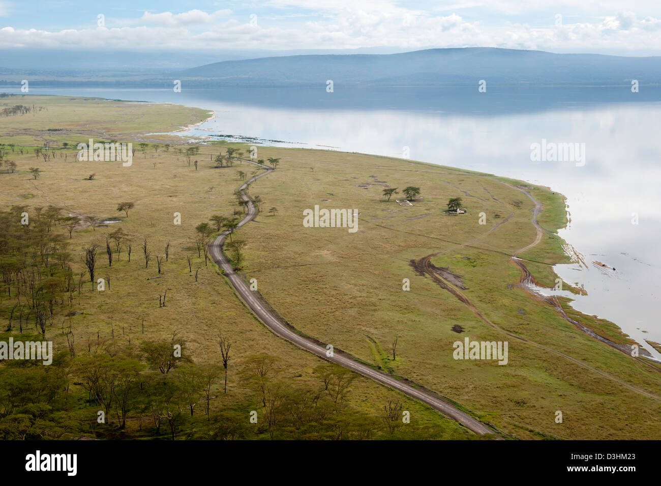 Blick vom Pavian Klippe, Lake-Nakuru-Nationalpark, Kenia Stockfoto